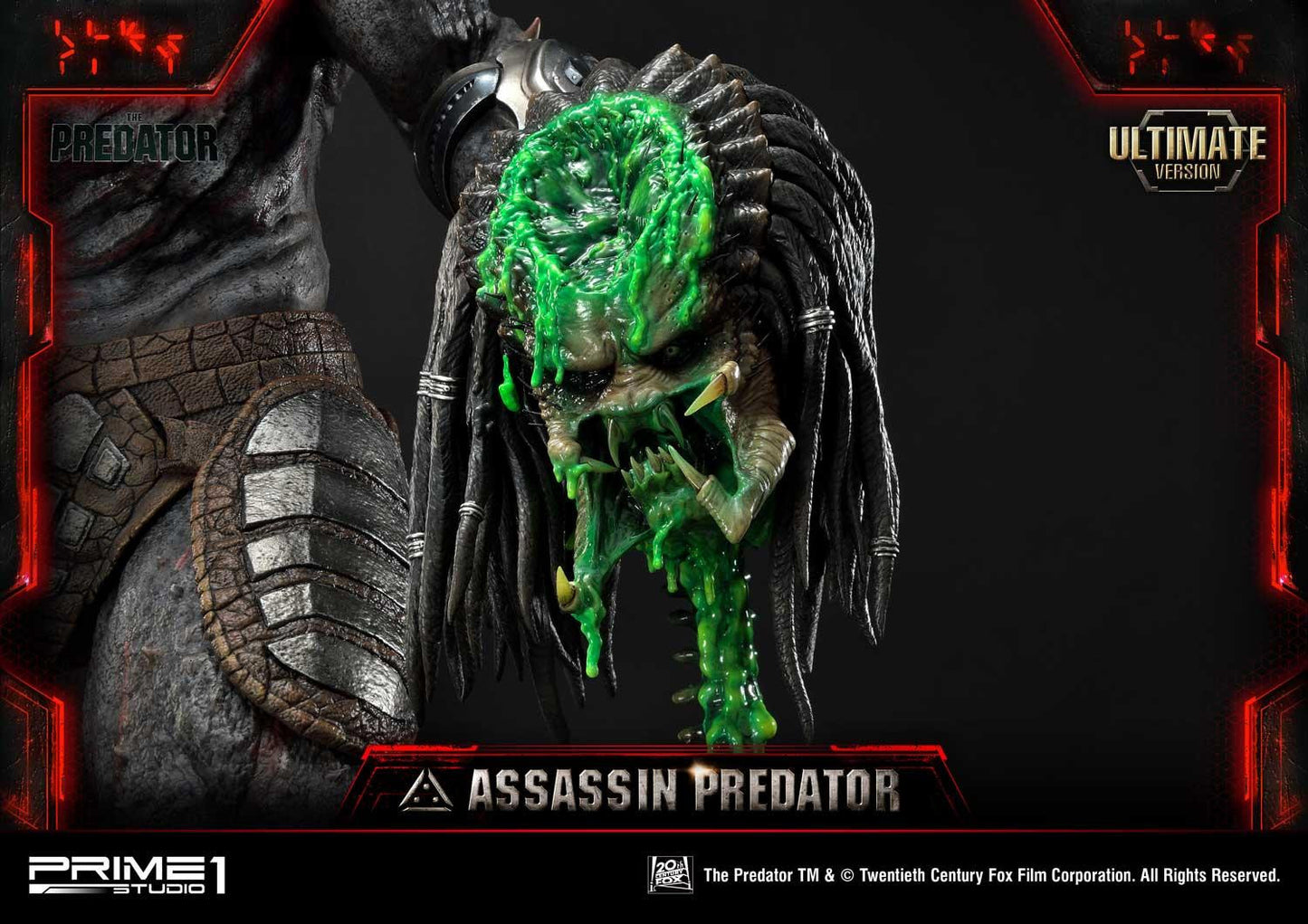 PRIME 1 STUDIO PREDATOR (2018 FILM) ASSASSIN PREDATOR (ULTIMATE VERSION) 1/4 PMTPR-02UT - Anotoys Collectibles
