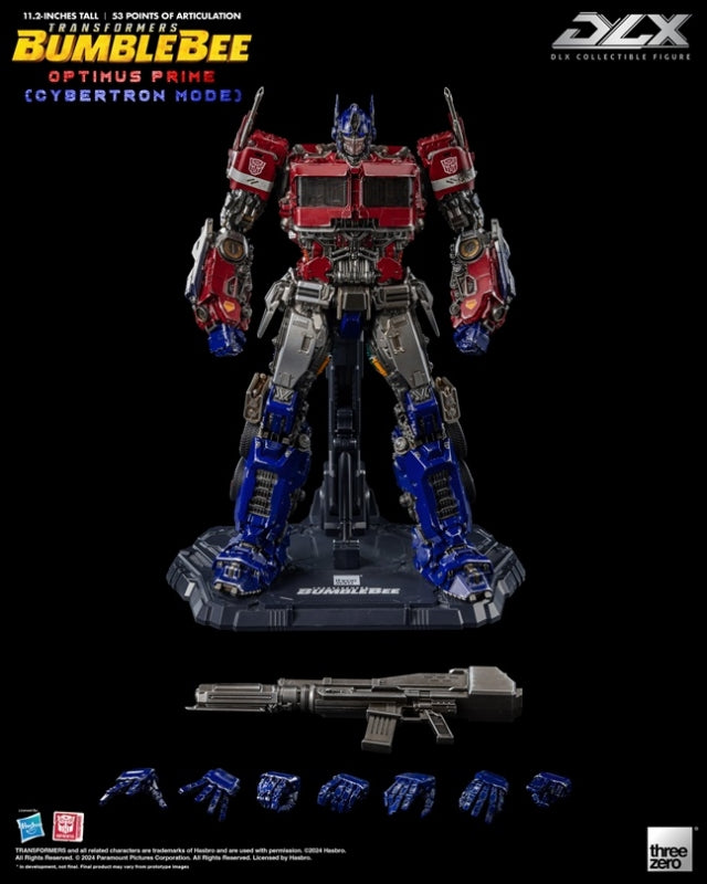 THREEZERO TRANSFORMERS: BUMBLEBEE - DLX OPTIMUS PRIME CYBERTRON MODE - 3Z06500W0 - Anotoys Collectibles