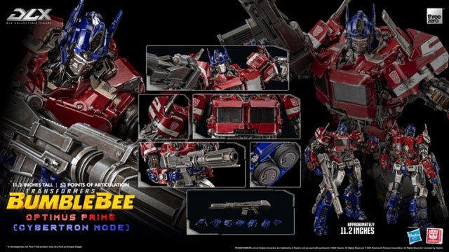 THREEZERO TRANSFORMERS: BUMBLEBEE - DLX OPTIMUS PRIME CYBERTRON MODE - 3Z06500W0 - Anotoys Collectibles