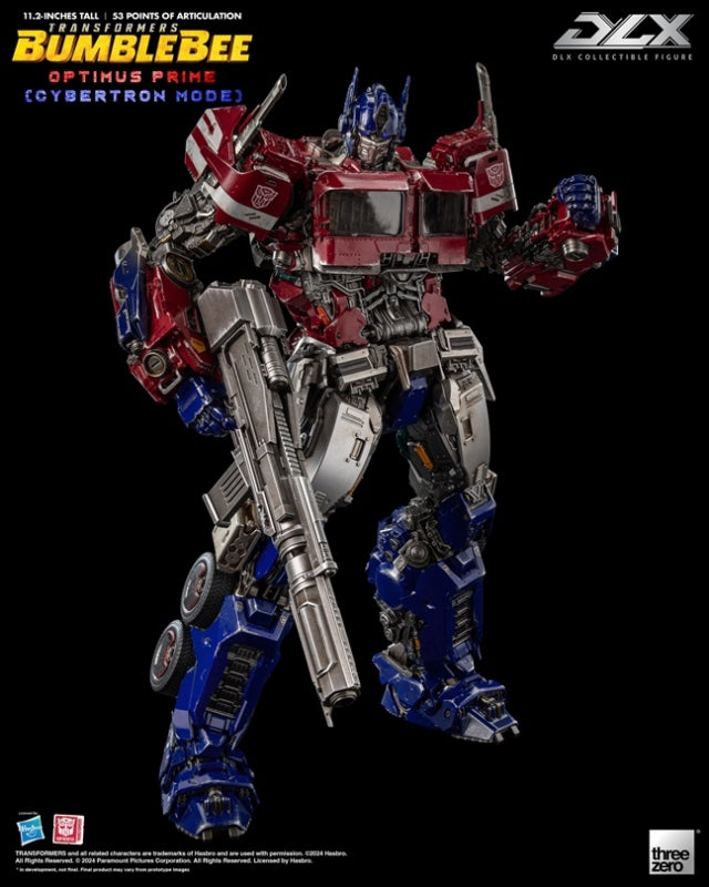 THREEZERO TRANSFORMERS: BUMBLEBEE - DLX OPTIMUS PRIME CYBERTRON MODE - 3Z06500W0 - Anotoys Collectibles