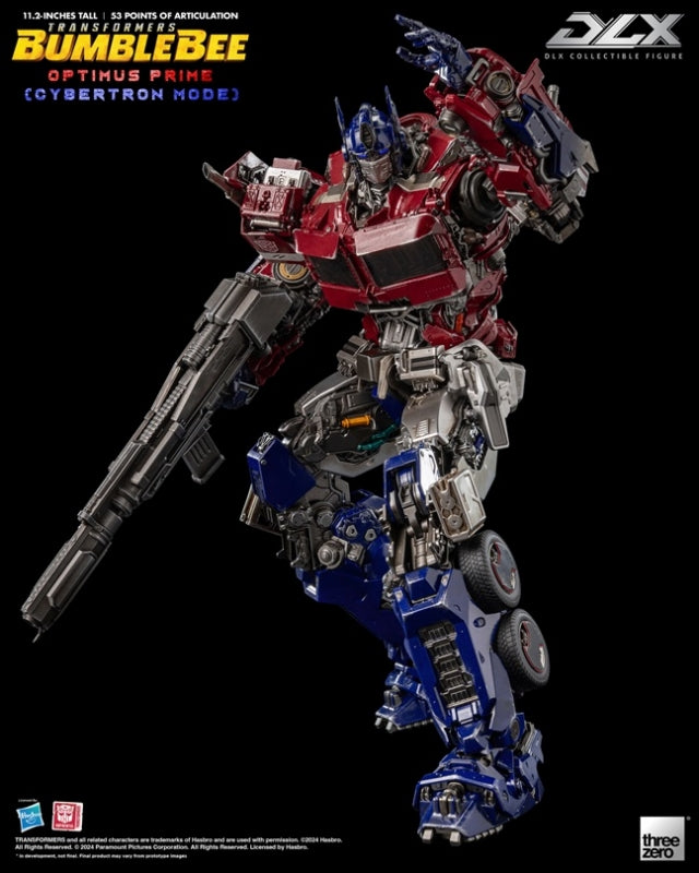 THREEZERO TRANSFORMERS: BUMBLEBEE - DLX OPTIMUS PRIME CYBERTRON MODE - 3Z06500W0 - Anotoys Collectibles