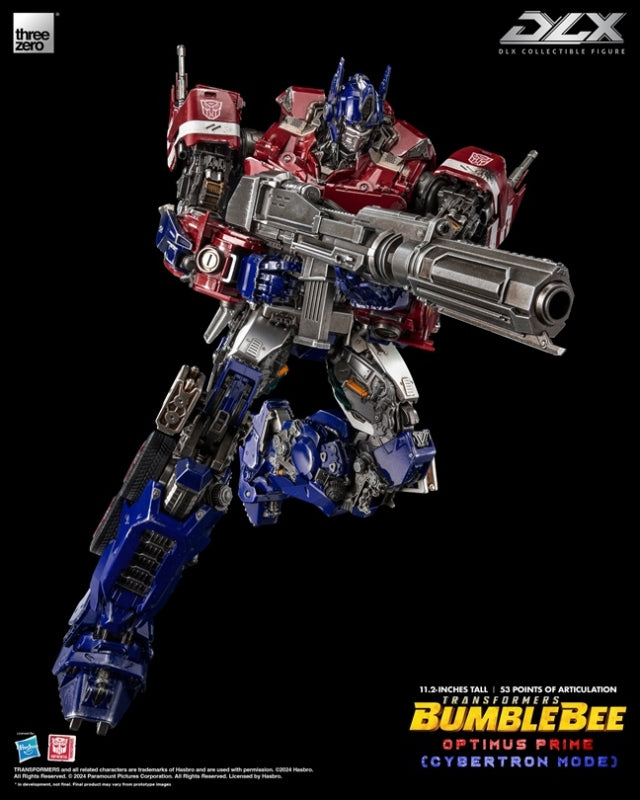 THREEZERO TRANSFORMERS: BUMBLEBEE - DLX OPTIMUS PRIME CYBERTRON MODE - 3Z06500W0 - Anotoys Collectibles