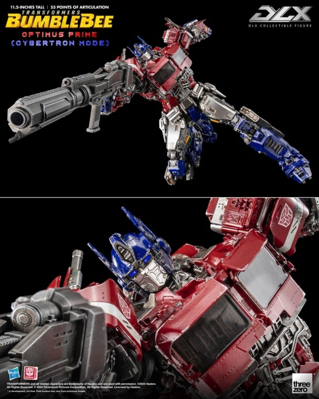 THREEZERO TRANSFORMERS: BUMBLEBEE - DLX OPTIMUS PRIME CYBERTRON MODE - 3Z06500W0 - Anotoys Collectibles