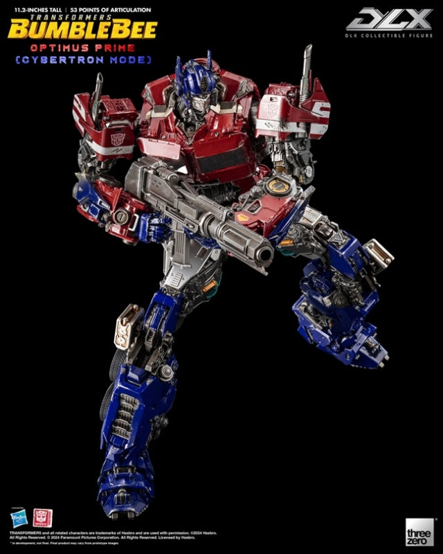 THREEZERO TRANSFORMERS: BUMBLEBEE - DLX OPTIMUS PRIME CYBERTRON MODE - 3Z06500W0 - Anotoys Collectibles