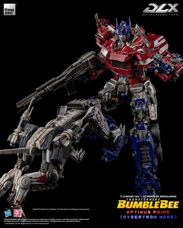 THREEZERO TRANSFORMERS: BUMBLEBEE - DLX OPTIMUS PRIME CYBERTRON MODE - 3Z06500W0 - Anotoys Collectibles