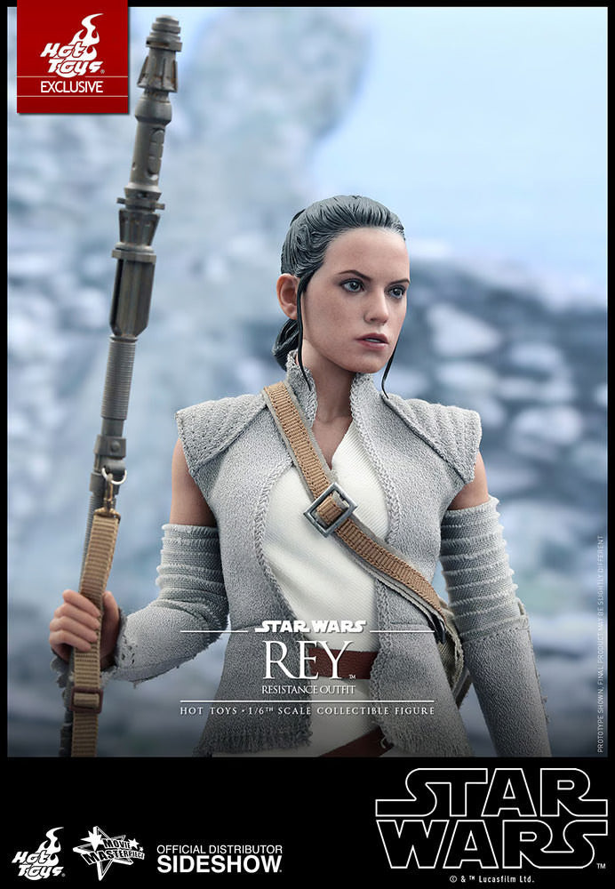 HOT TOYS STAR WARS EPISODE VII THE FORCE AWAKENS REY SOLO IN RESISTANT OUTFIT 1/6 MMS377 - Anotoys Collectibles