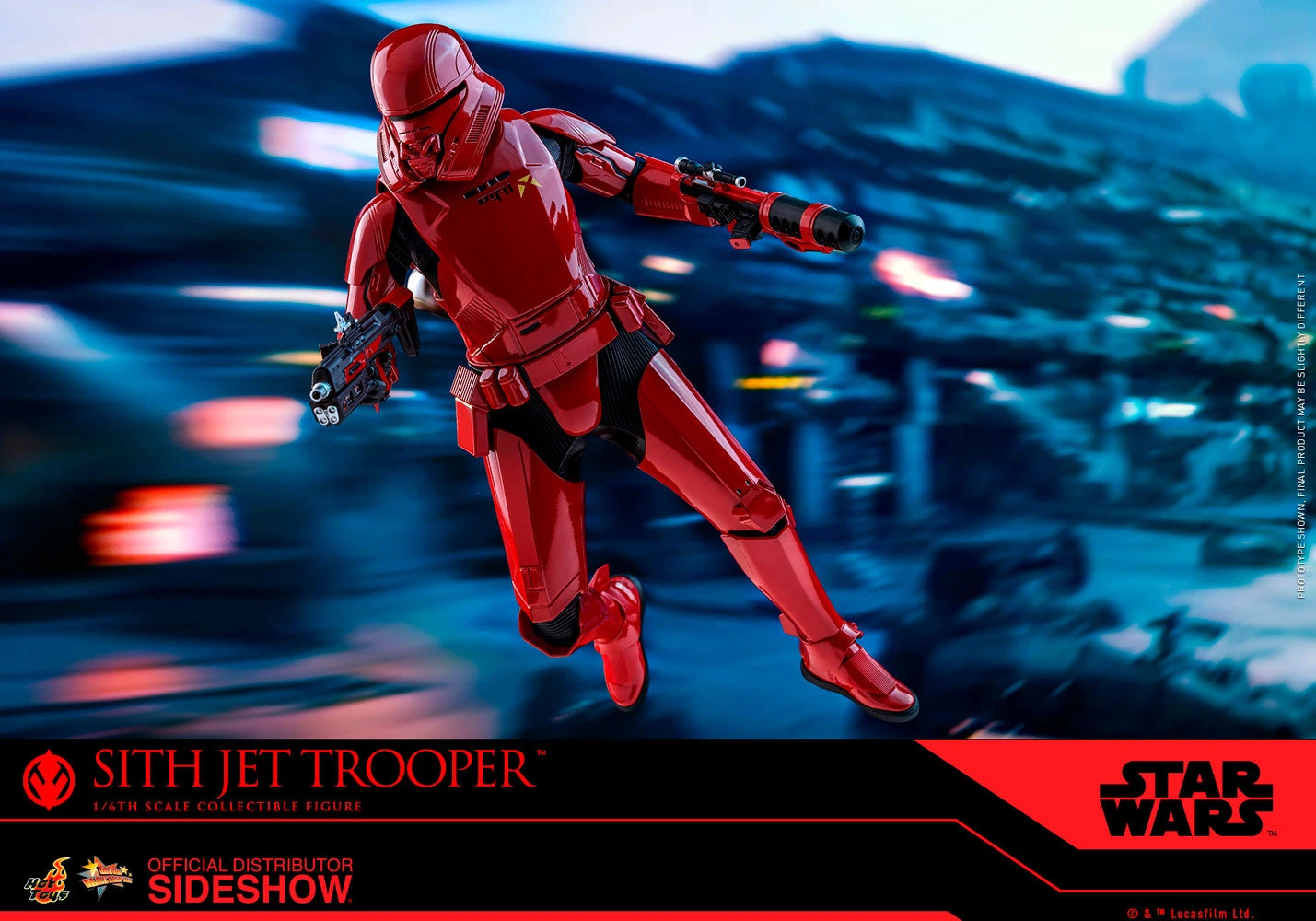 HOT TOYS STAR WARS: THE RISE OF SKYWALKER JET TROOPER 1/6 MMS562 - Anotoys Collectibles