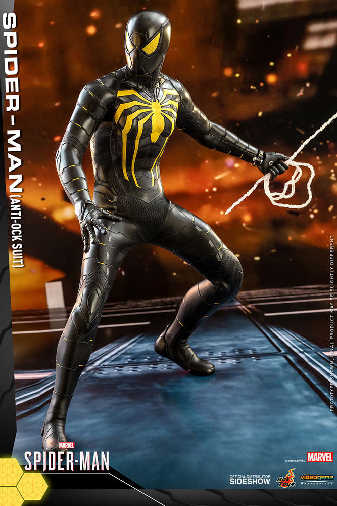 HOT TOYS MARVEL SPIDER-MAN SPIDER-MAN (ANTI-OCK SUIT) 1/6 VGM44 - Anotoys Collectibles