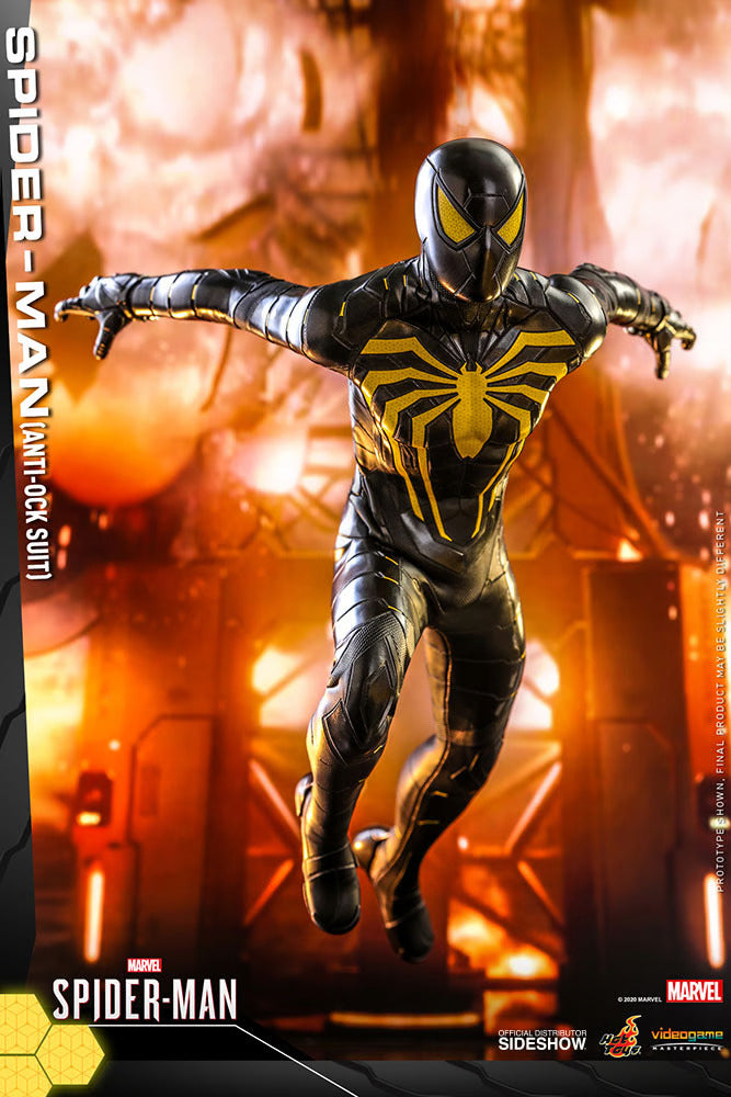 HOT TOYS MARVEL SPIDER-MAN SPIDER-MAN (ANTI-OCK SUIT) 1/6 VGM44 - Anotoys Collectibles