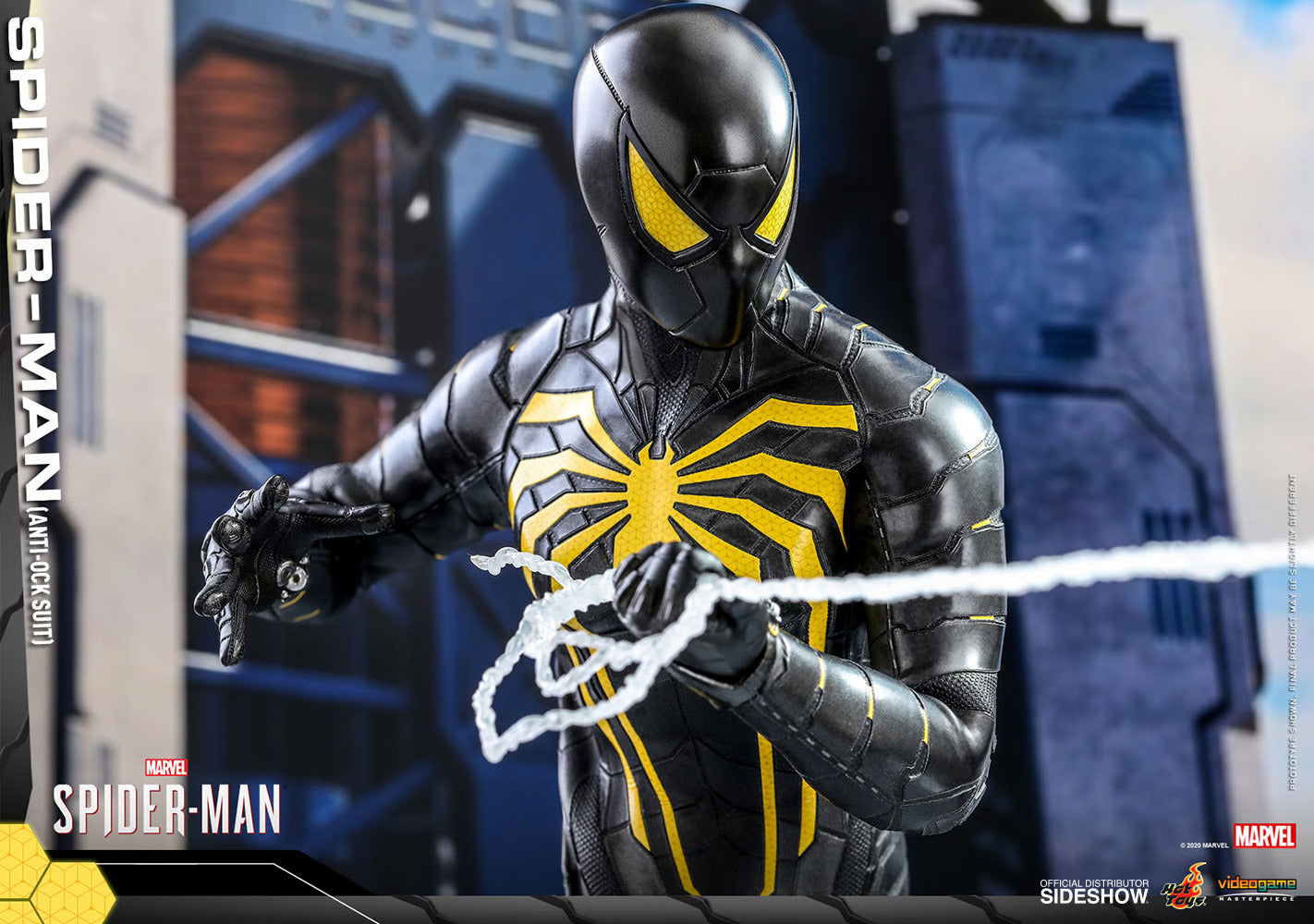 HOT TOYS MARVEL SPIDER-MAN SPIDER-MAN (ANTI-OCK SUIT) 1/6 VGM44 - Anotoys Collectibles