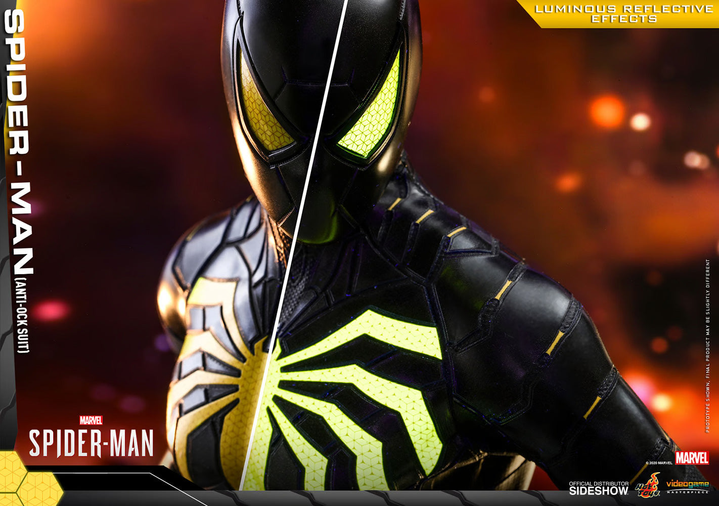 HOT TOYS MARVEL SPIDER-MAN SPIDER-MAN (ANTI-OCK SUIT) 1/6 VGM44 - Anotoys Collectibles