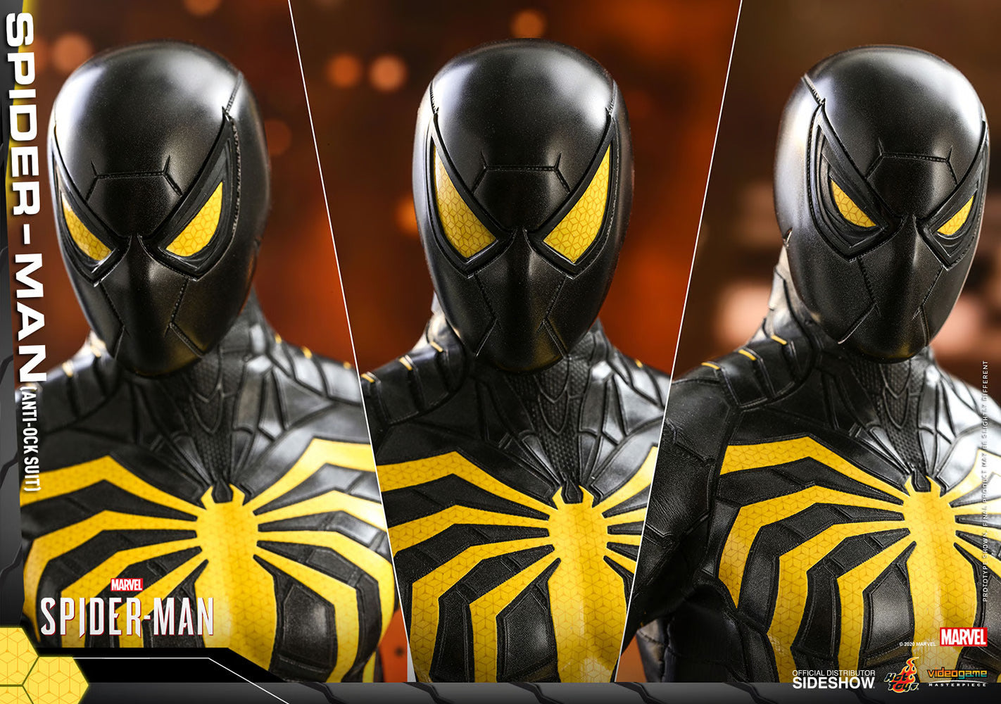HOT TOYS MARVEL SPIDER-MAN SPIDER-MAN (ANTI-OCK SUIT) 1/6 VGM44 - Anotoys Collectibles