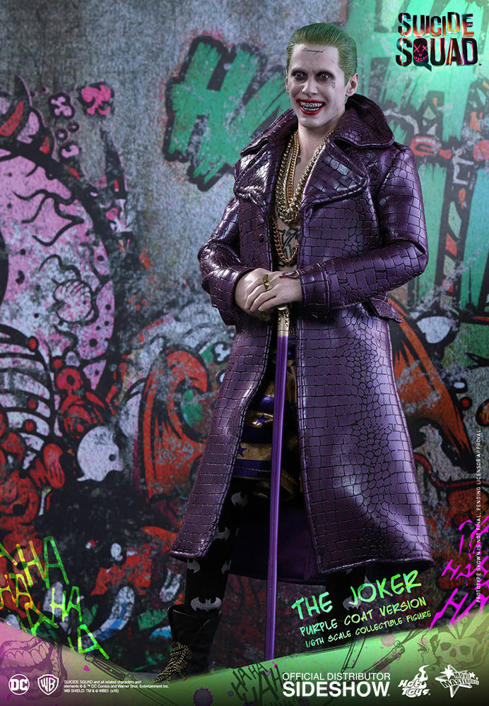 HOT TOYS SUICIDE SQUAD THE JOKER PURPLE COAT SPECIAL EDITION 1/6 SCALE - MMS382E - Anotoys Collectibles