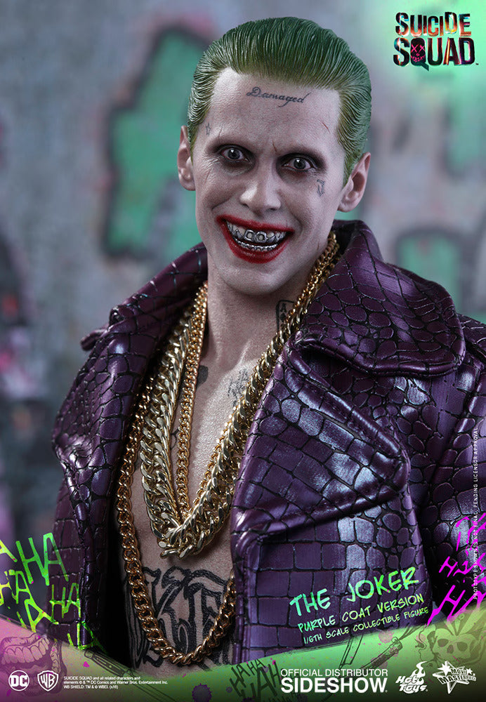 HOT TOYS SUICIDE SQUAD THE JOKER PURPLE COAT SPECIAL EDITION 1/6 SCALE - MMS382E - Anotoys Collectibles