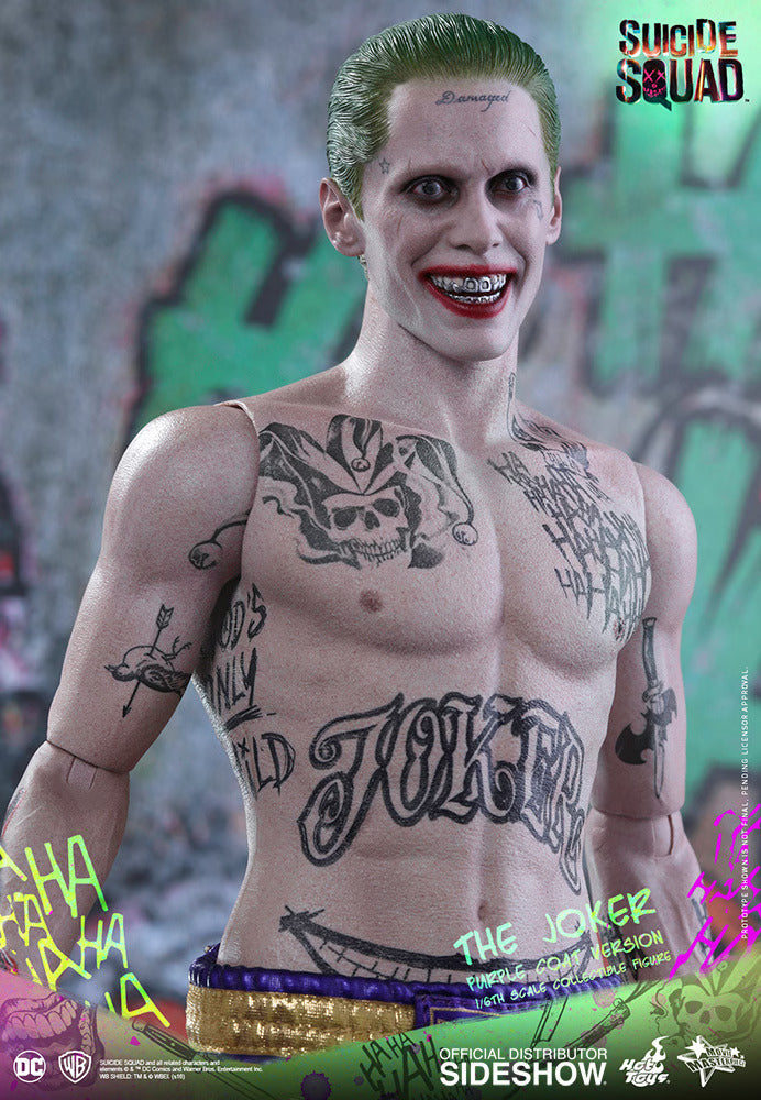 HOT TOYS SUICIDE SQUAD THE JOKER PURPLE COAT SPECIAL EDITION 1/6 SCALE - MMS382E - Anotoys Collectibles