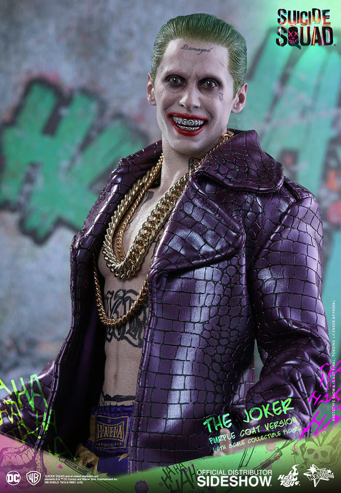 HOT TOYS SUICIDE SQUAD THE JOKER PURPLE COAT SPECIAL EDITION 1/6 SCALE - MMS382E - Anotoys Collectibles