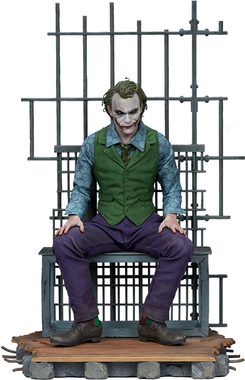 SIDESHOW THE JOKER PREMIUM FORMAT 1/4 300717 - Anotoys Collectibles