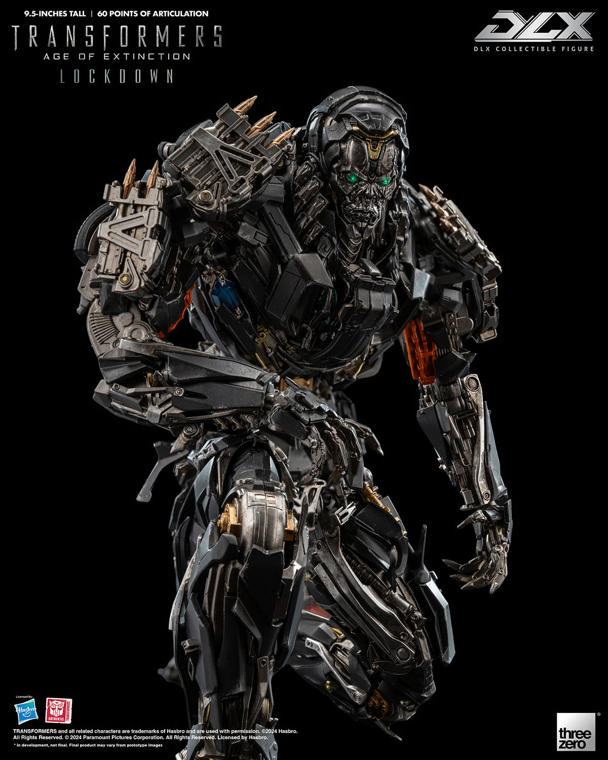 THREEZERO TRANSFORMERS: AGE OF EXTINCTION - DLX LOCKDOWN(PRE-ORDER) - Anotoys Collectibles