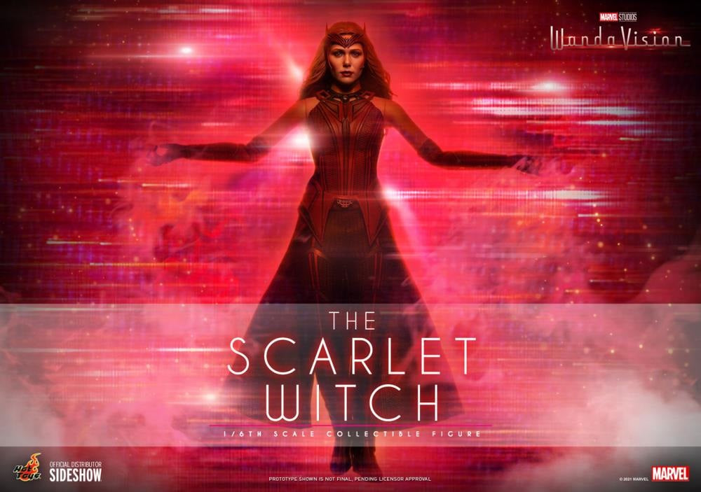 HOT TOYS WANDAVISION: THE SCARLET WITCH 1/6 TMS036 - Anotoys Collectibles