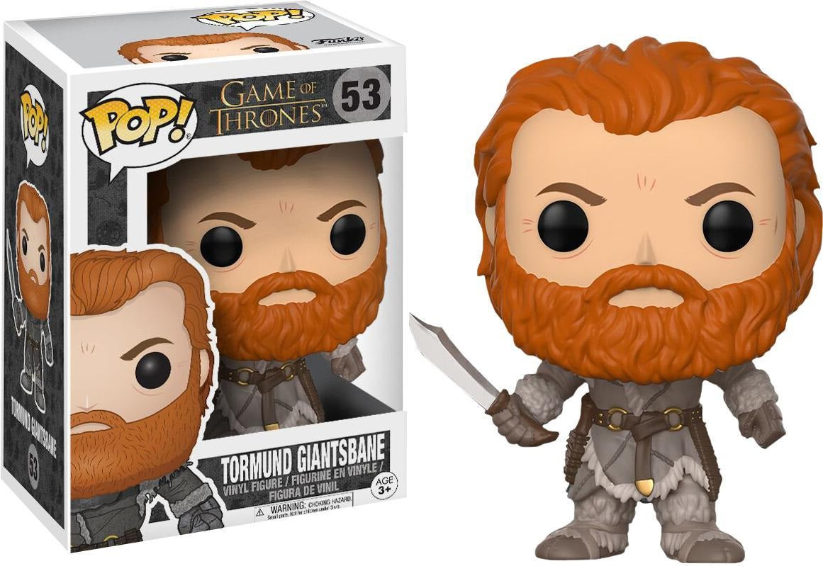 FUNKO POP! GAME OF THRONES TORMUND GIANTSBANE FIGURE #53 - Anotoys Collectibles