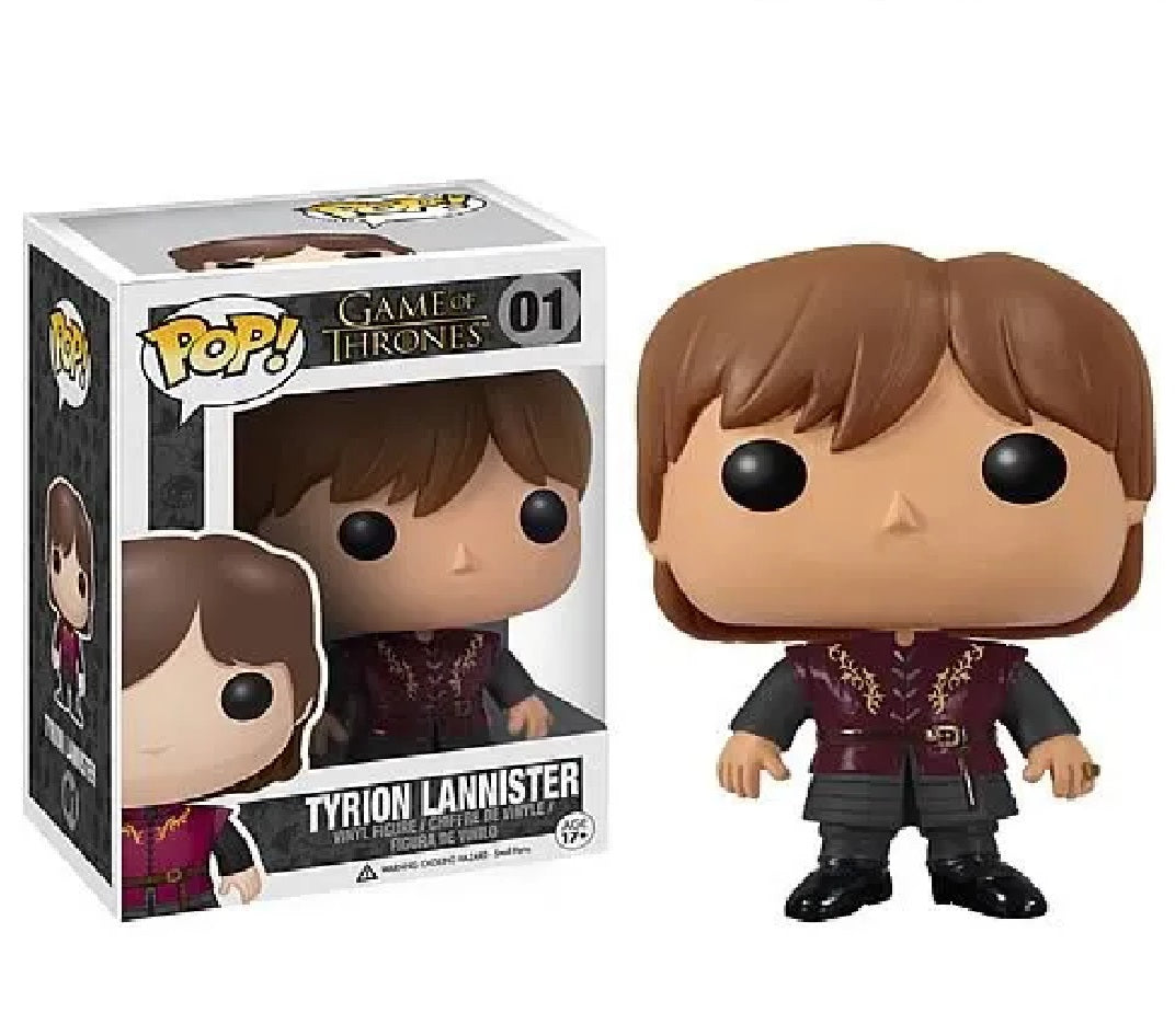 FUNKO POP GAME OF THRONES TYRION LANNISTER #01 VINYL FIGURE - Anotoys Collectibles