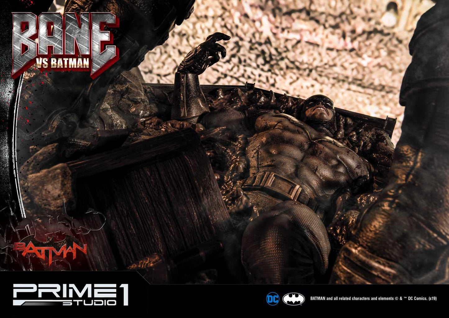 PRIME 1 STUDIO BANE VS BATMAN STATUE UMMDC-02 - Anotoys Collectibles