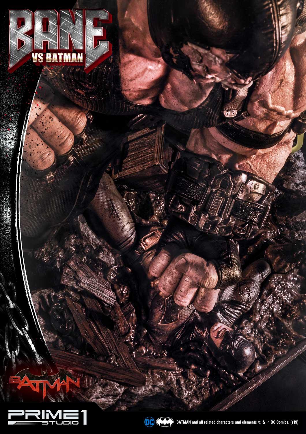 PRIME 1 STUDIO BANE VS BATMAN STATUE EX UMMDC-02EX - Anotoys Collectibles