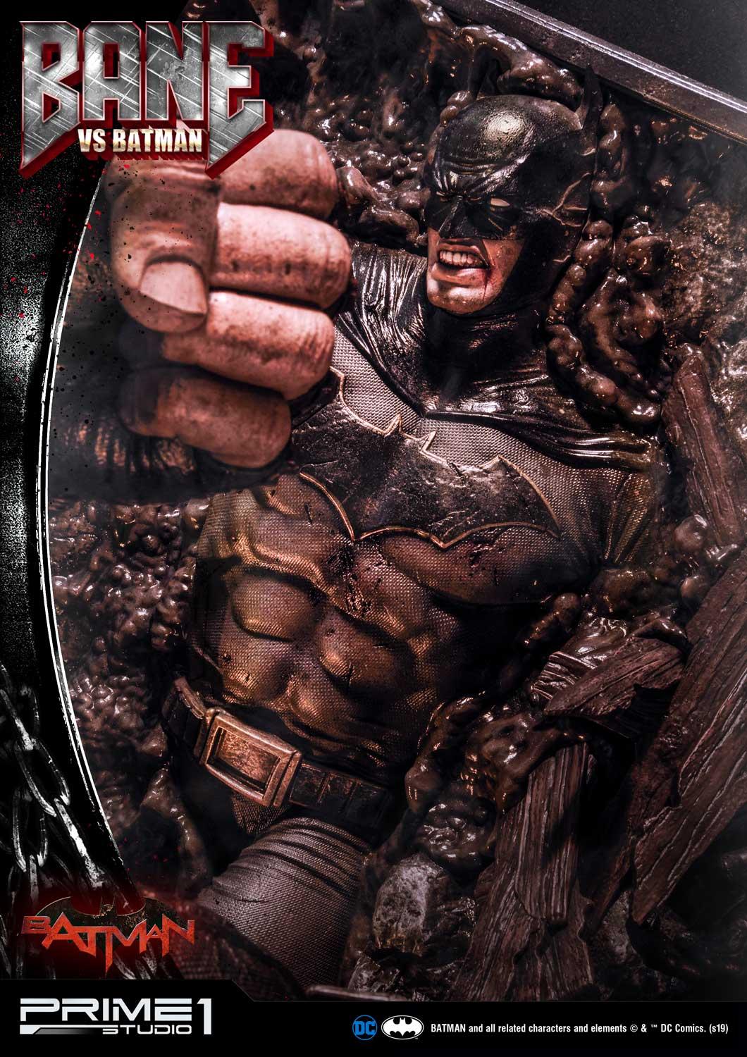 PRIME 1 STUDIO BANE VS BATMAN STATUE EX UMMDC-02EX - Anotoys Collectibles