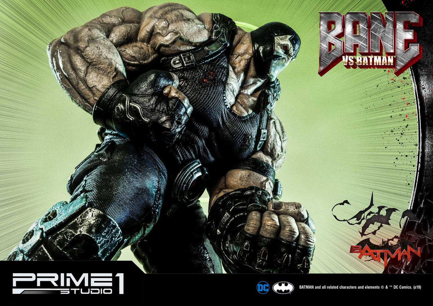 PRIME 1 STUDIO BANE VS BATMAN STATUE EX UMMDC-02EX - Anotoys Collectibles