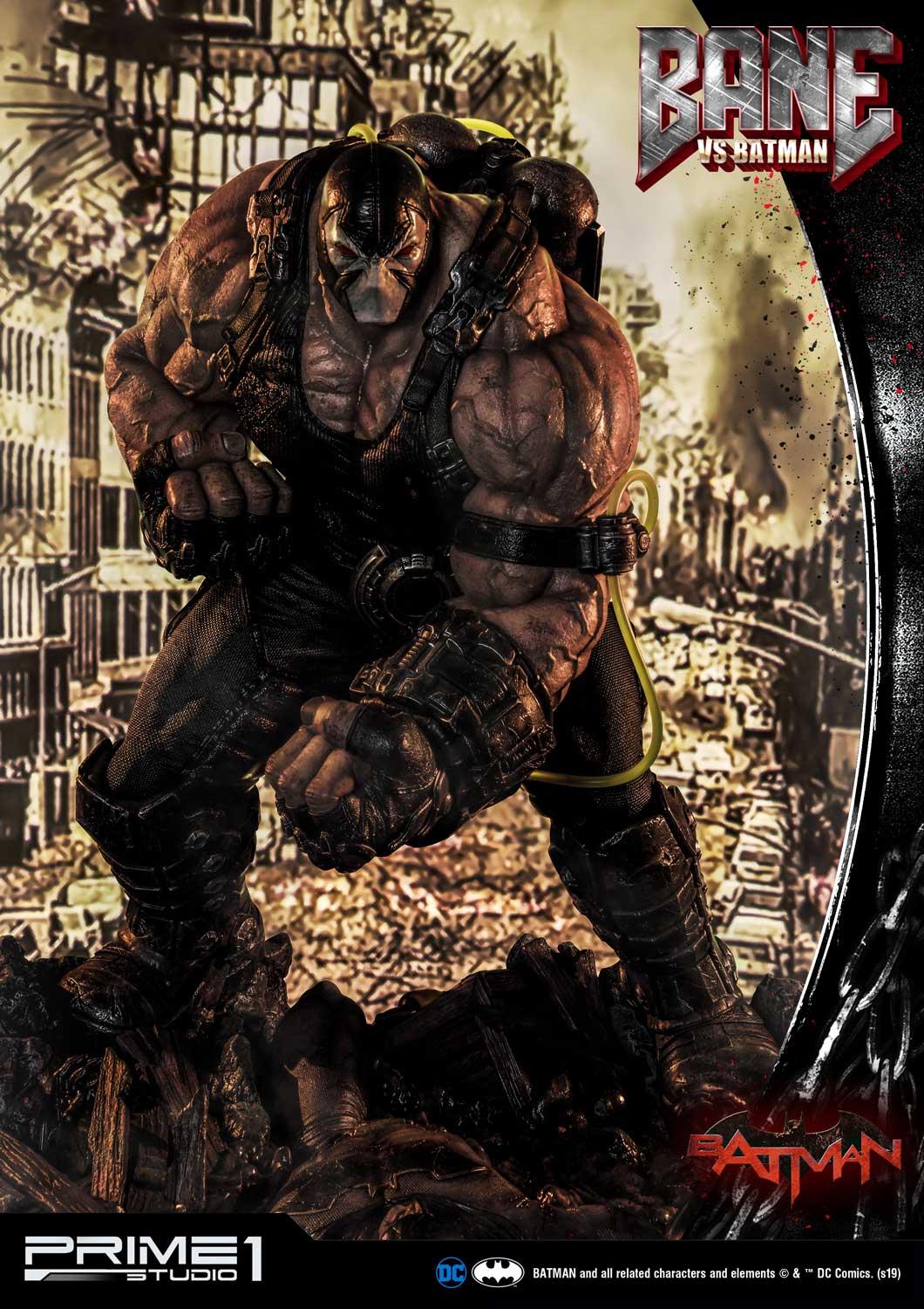 PRIME 1 STUDIO BANE VS BATMAN STATUE EX UMMDC-02EX - Anotoys Collectibles