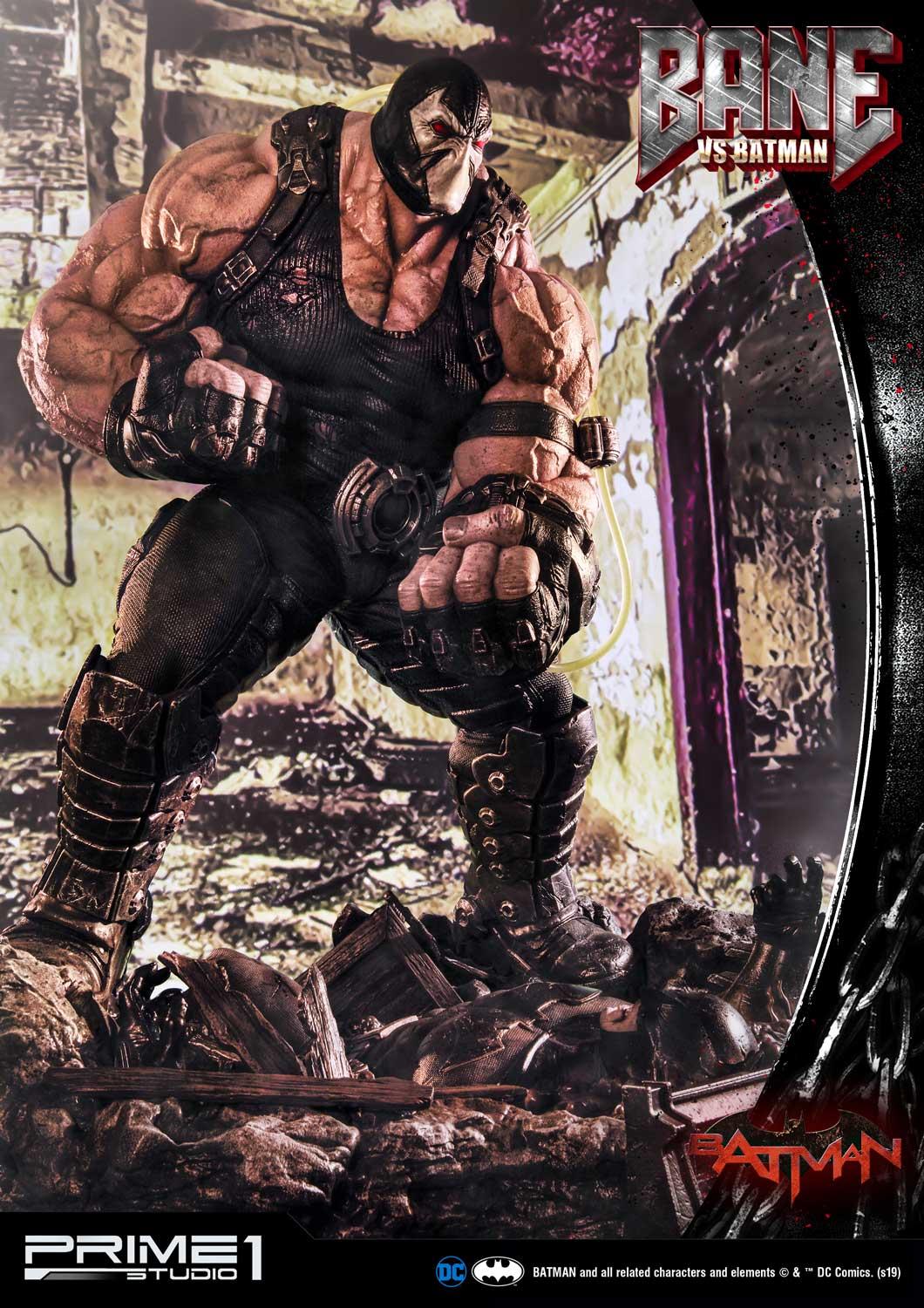 PRIME 1 STUDIO BANE VS BATMAN STATUE EX UMMDC-02EX - Anotoys Collectibles