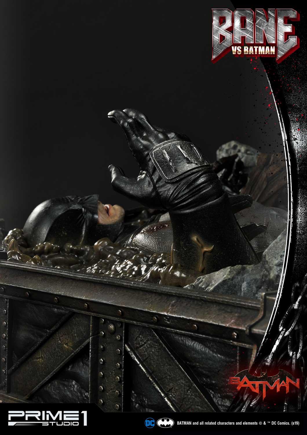 PRIME 1 STUDIO BANE VS BATMAN STATUE EX UMMDC-02EX - Anotoys Collectibles