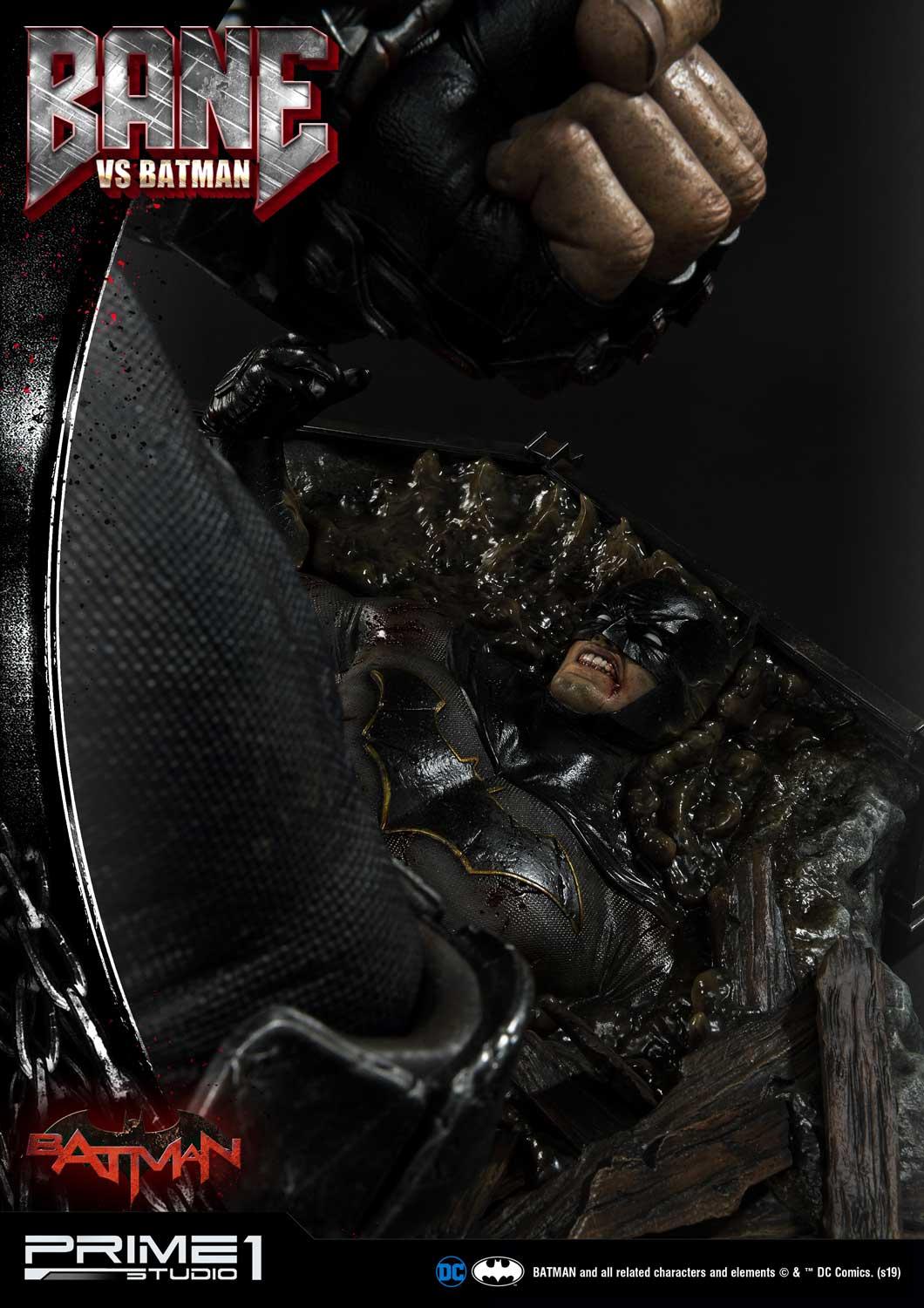 PRIME 1 STUDIO BANE VS BATMAN STATUE EX UMMDC-02EX - Anotoys Collectibles