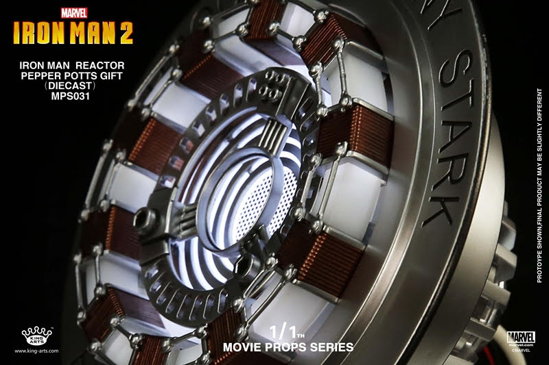 KING ARTS IRONMAN 2 ARC REACTOR PEPPER POTTS GIFT 1/1 MPS031 - Anotoys Collectibles