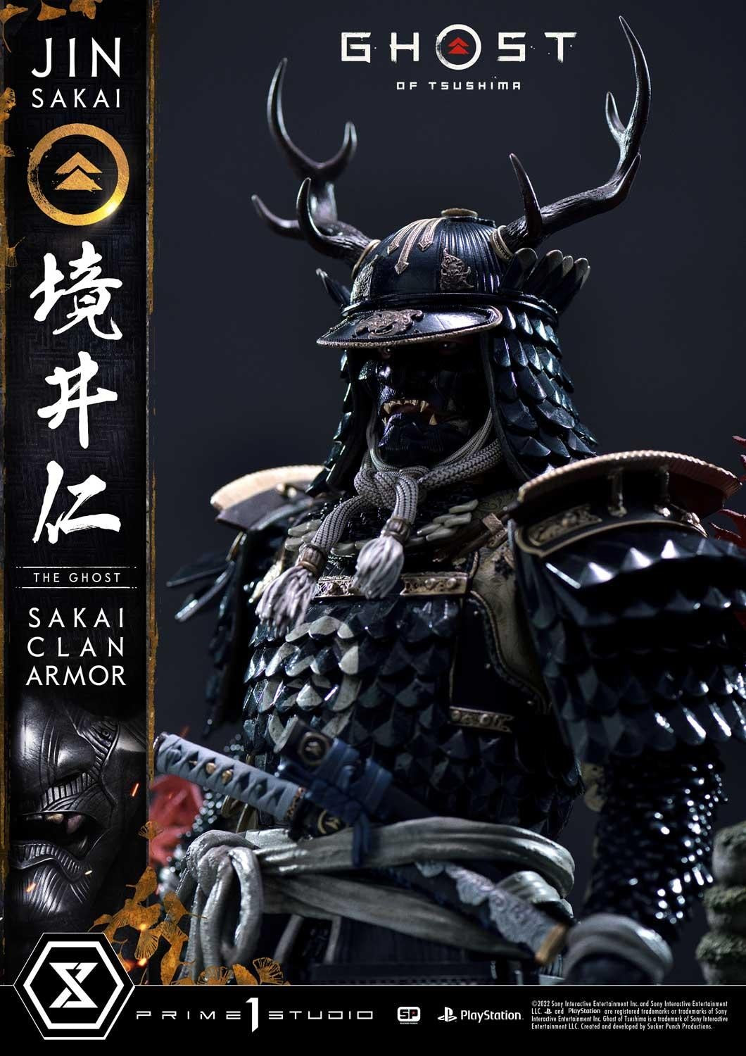 PRIME 1 STUDIO GHOST OF TSUSHIMA JIN SAKAI UPMGHOT-02 - Anotoys Collectibles