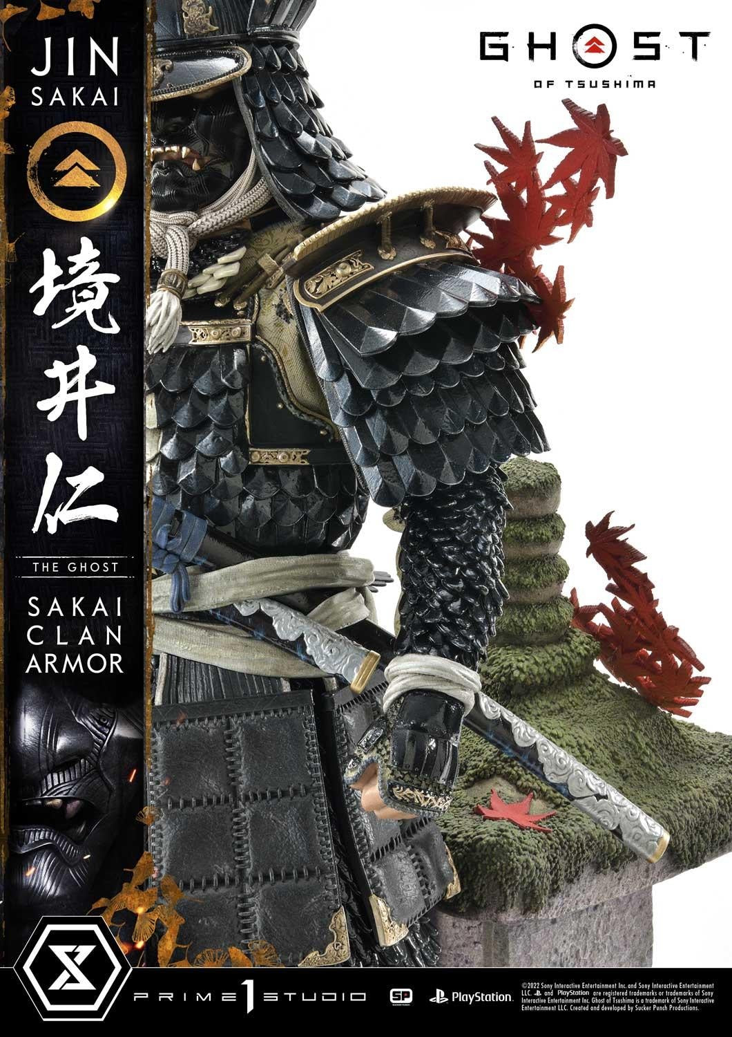 PRIME 1 STUDIO GHOST OF TSUSHIMA JIN SAKAI UPMGHOT-02 - Anotoys Collectibles