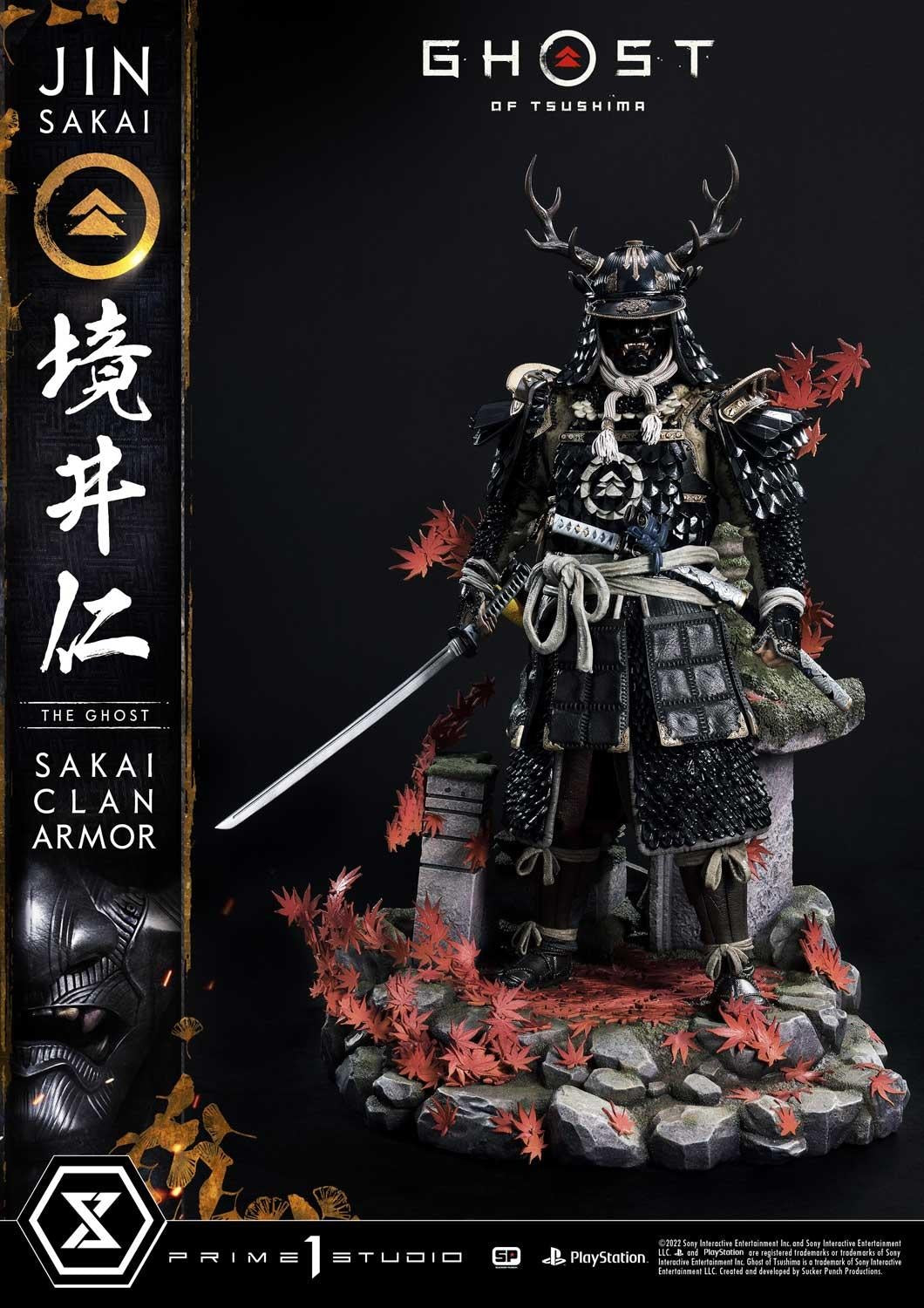 PRIME 1 STUDIO GHOST OF TSUSHIMA JIN SAKAI UPMGHOT-02 - Anotoys Collectibles