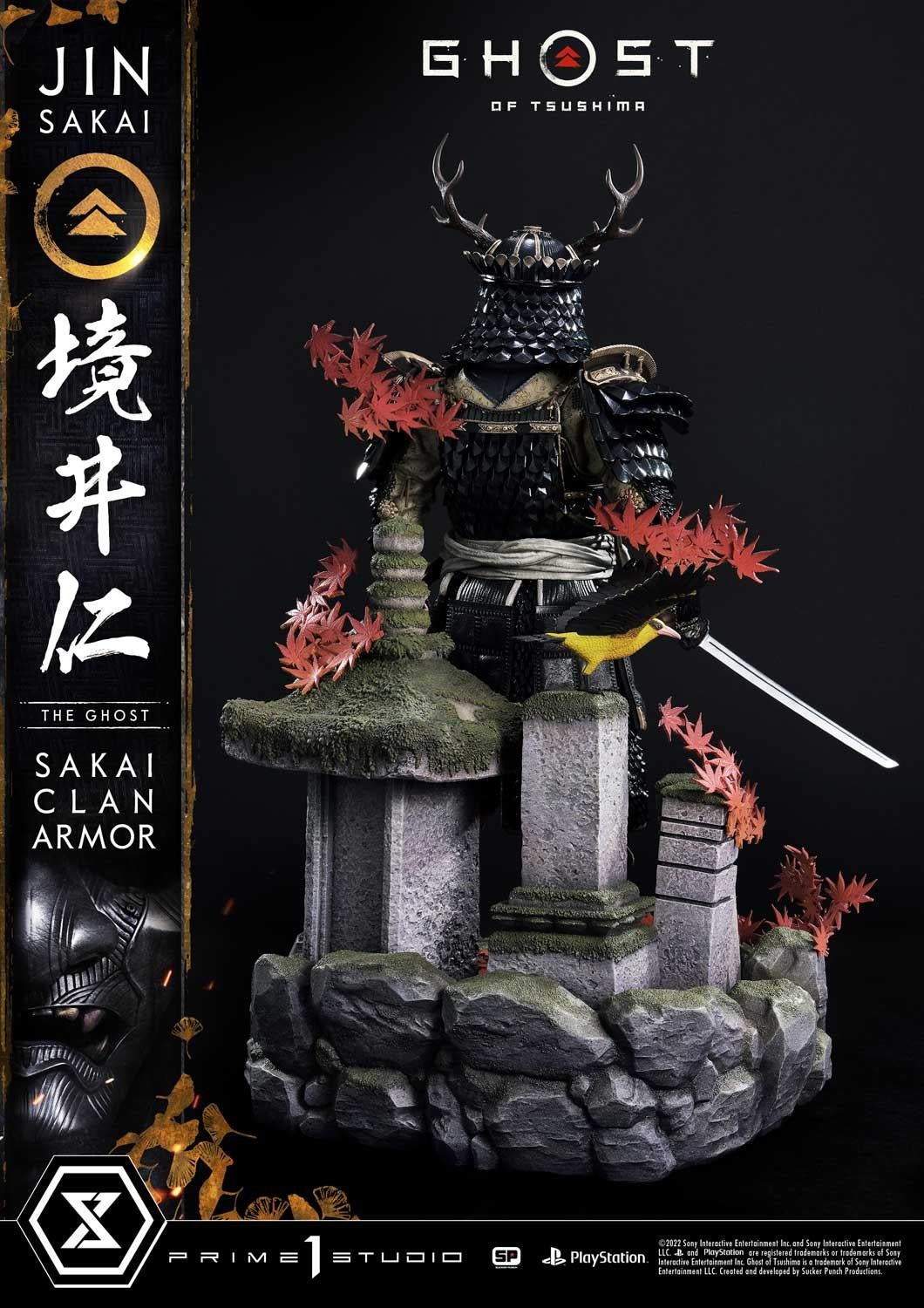 PRIME 1 STUDIO GHOST OF TSUSHIMA JIN SAKAI UPMGHOT-02 - Anotoys Collectibles