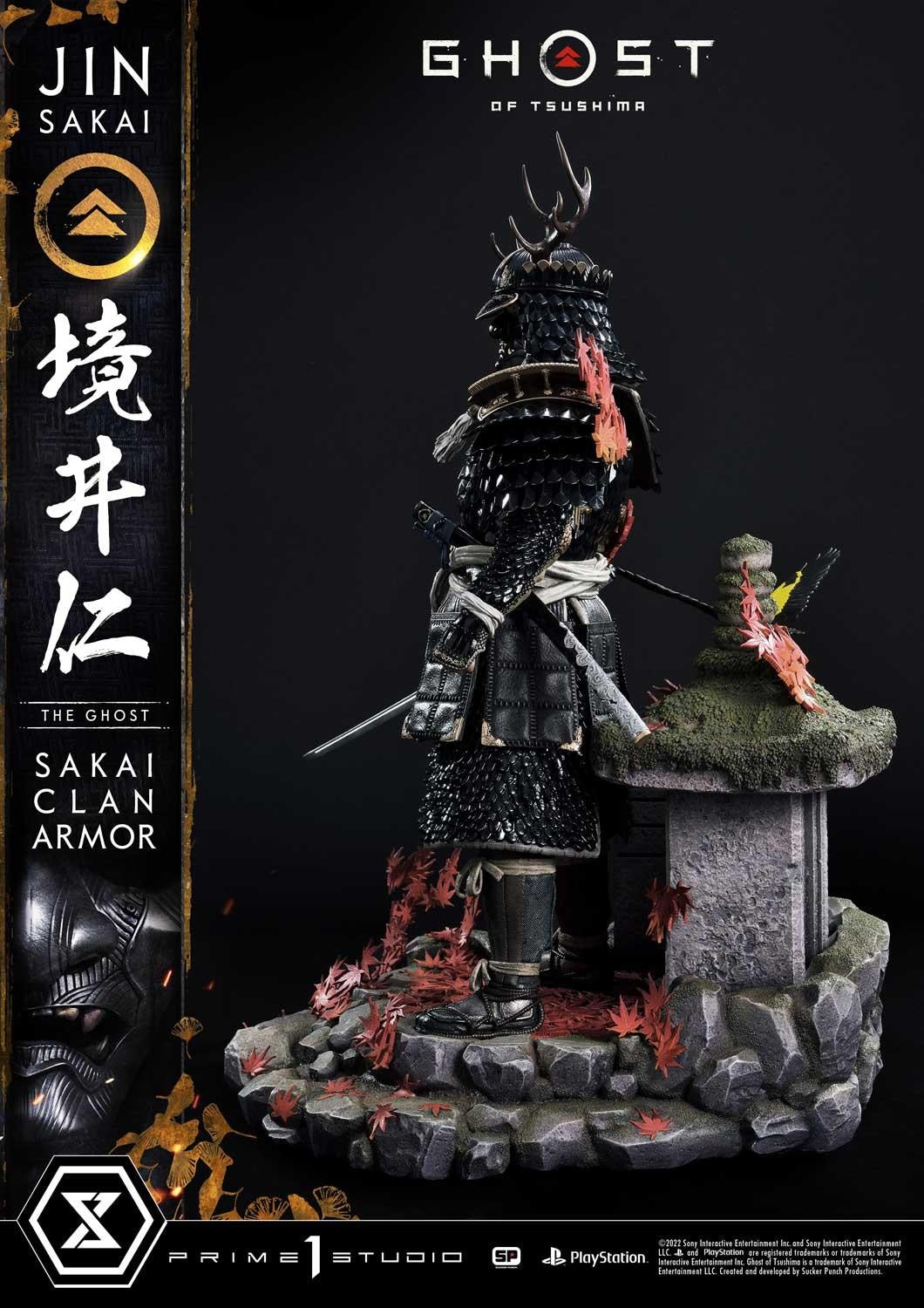 PRIME 1 STUDIO GHOST OF TSUSHIMA JIN SAKAI UPMGHOT-02 - Anotoys Collectibles