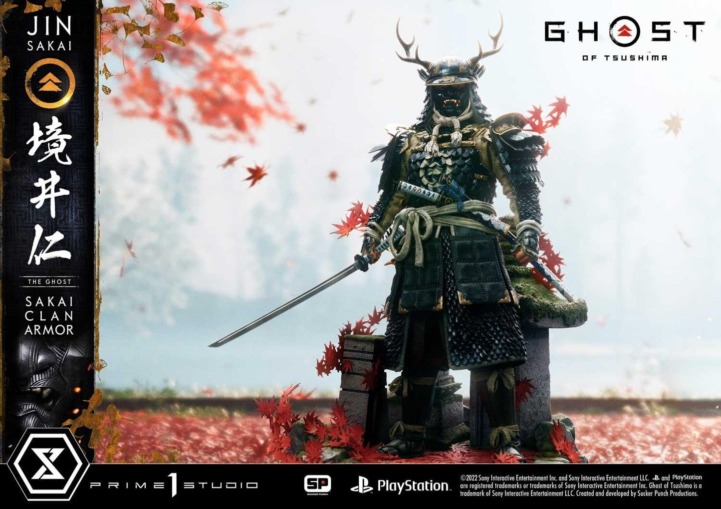 PRIME 1 STUDIO GHOST OF TSUSHIMA JIN SAKAI UPMGHOT-02 - Anotoys Collectibles