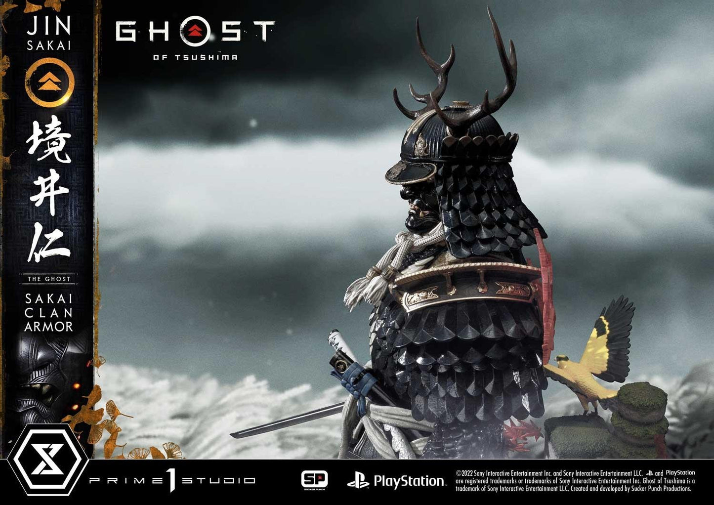 PRIME 1 STUDIO GHOST OF TSUSHIMA JIN SAKAI UPMGHOT-02 - Anotoys Collectibles