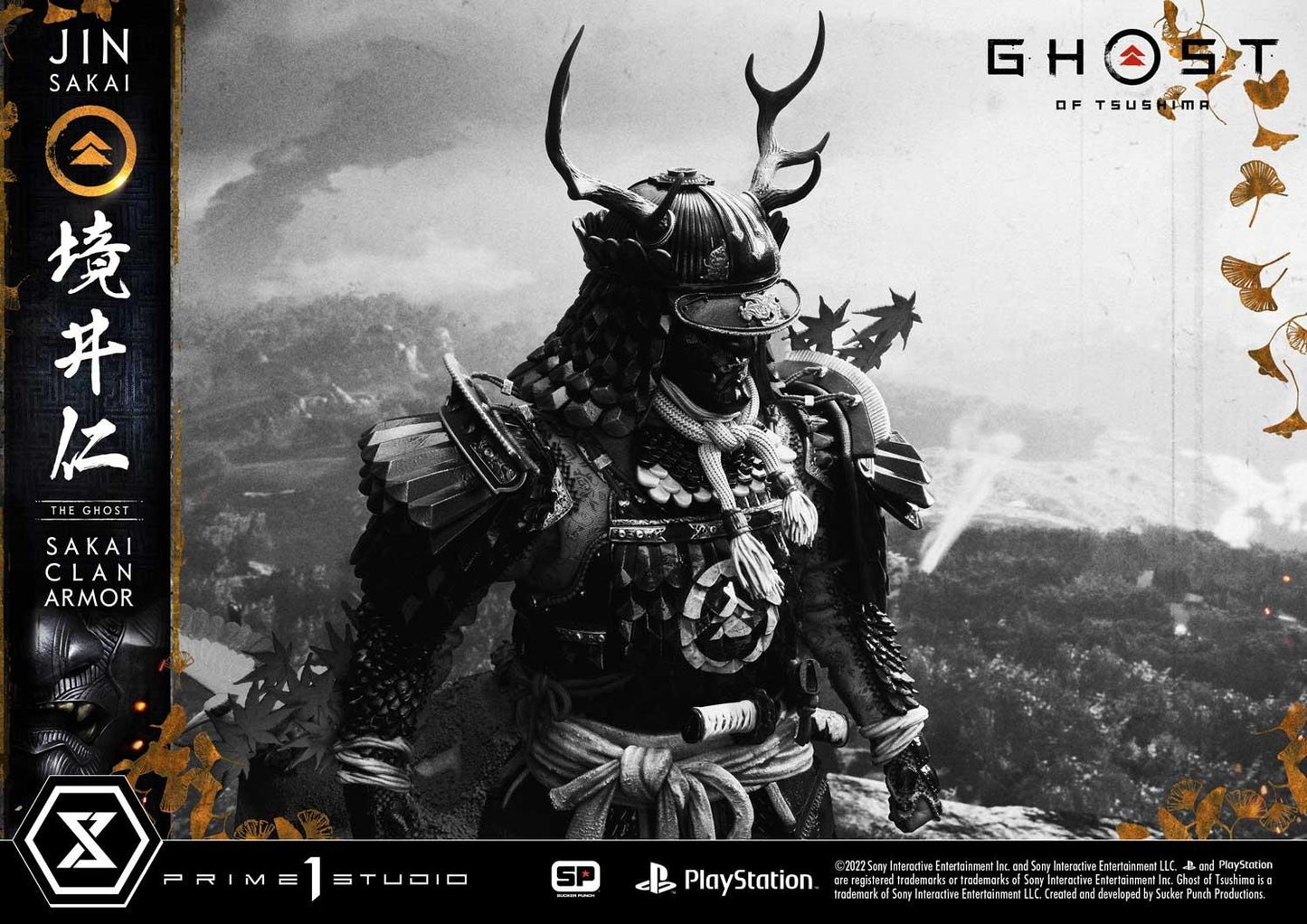 PRIME 1 STUDIO GHOST OF TSUSHIMA JIN SAKAI UPMGHOT-02 - Anotoys Collectibles