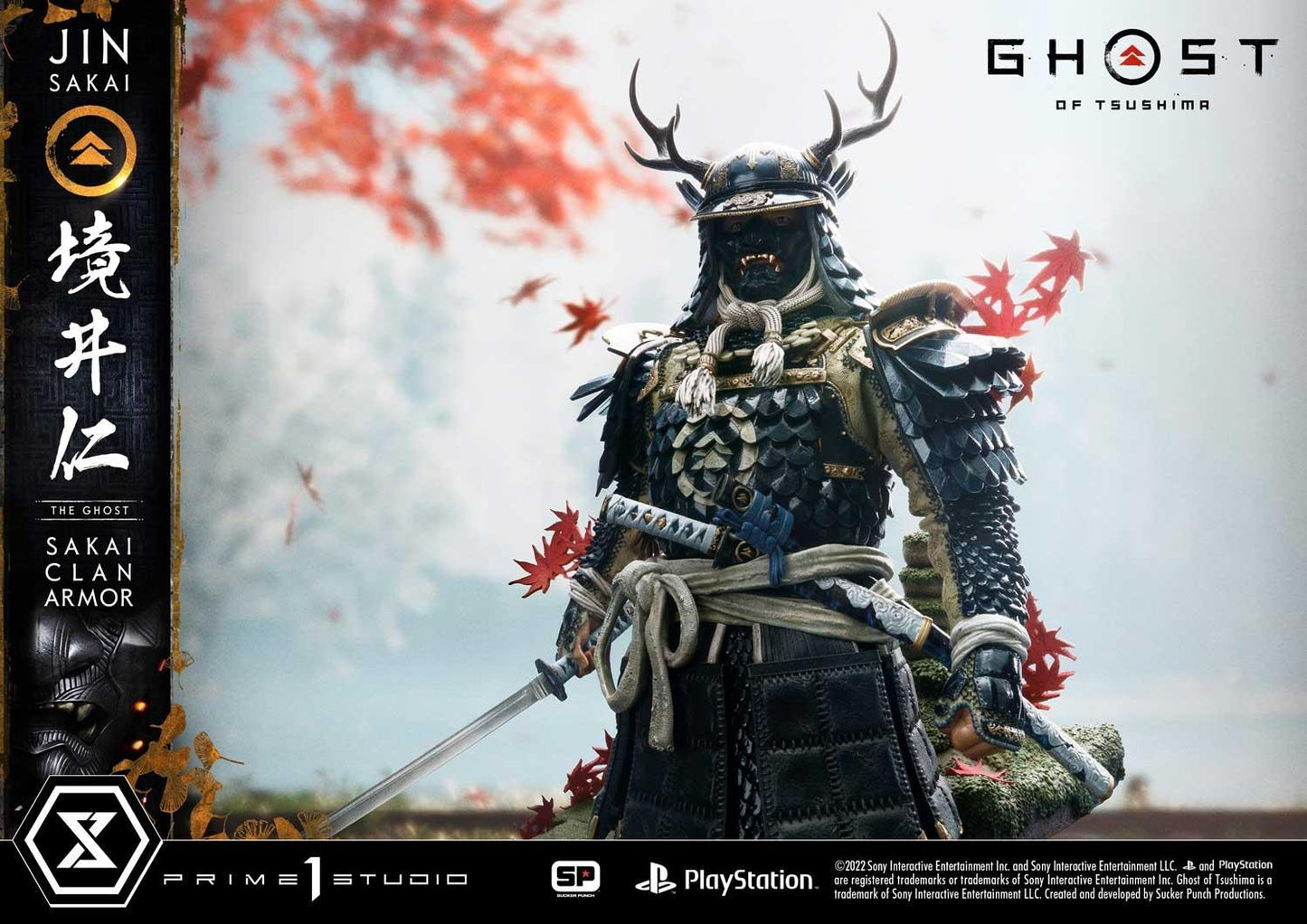 PRIME 1 STUDIO GHOST OF TSUSHIMA JIN SAKAI UPMGHOT-02 - Anotoys Collectibles