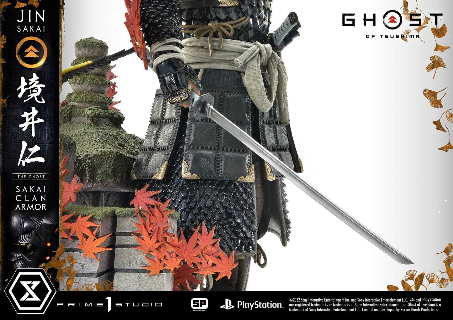 PRIME 1 STUDIO GHOST OF TSUSHIMA JIN SAKAI UPMGHOT-02 - Anotoys Collectibles