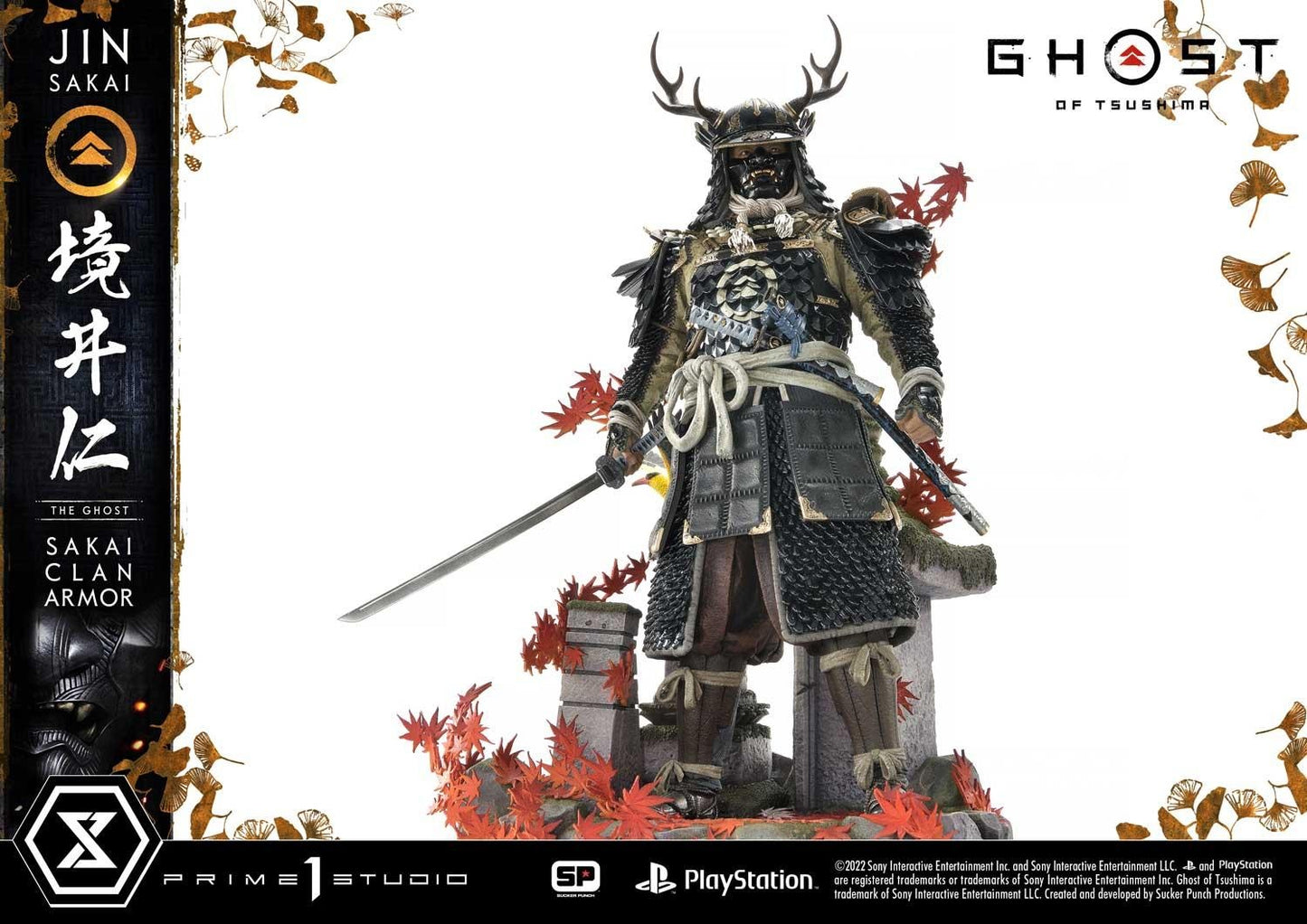 PRIME 1 STUDIO GHOST OF TSUSHIMA JIN SAKAI UPMGHOT-02 - Anotoys Collectibles