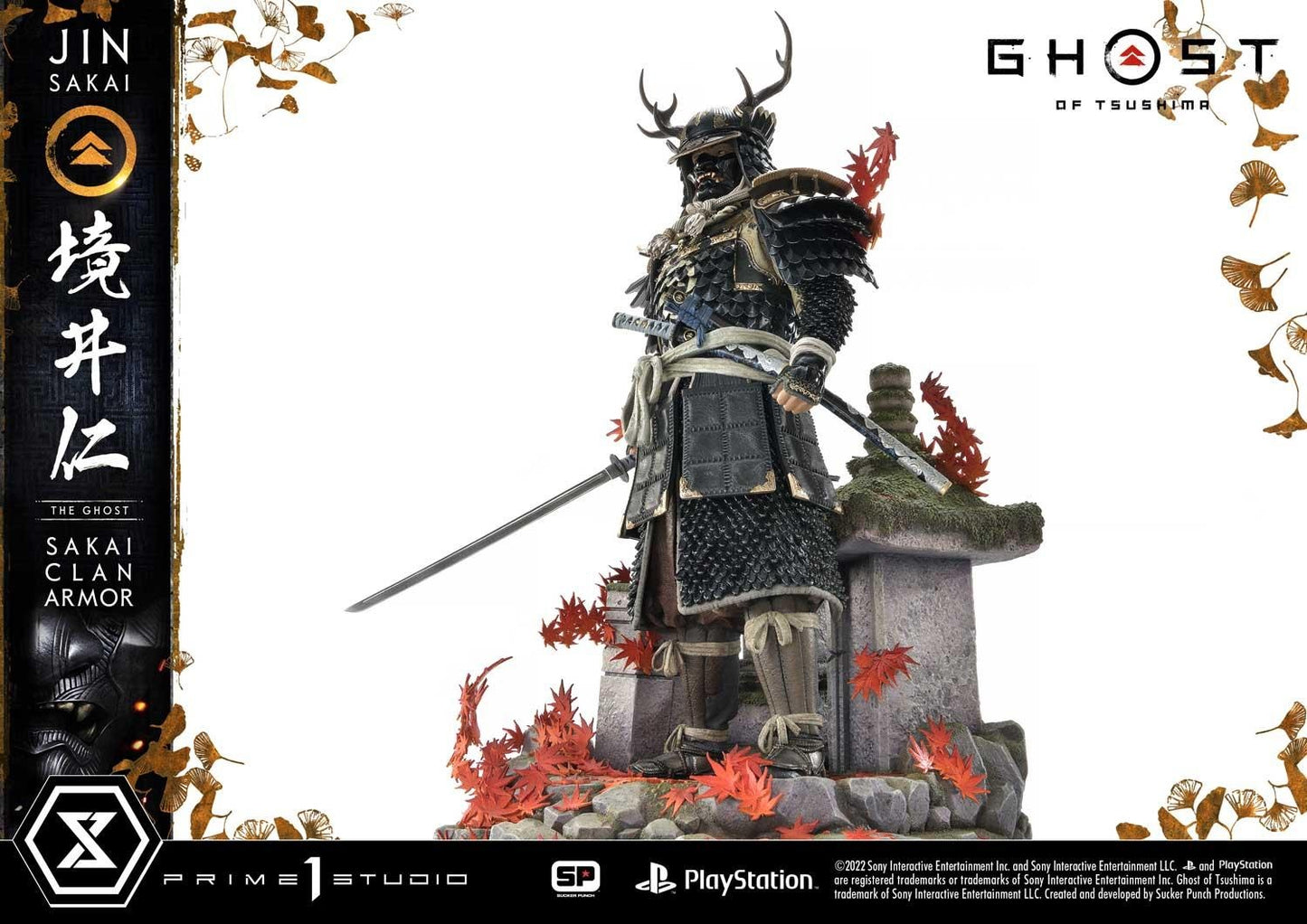 PRIME 1 STUDIO GHOST OF TSUSHIMA JIN SAKAI UPMGHOT-02 - Anotoys Collectibles