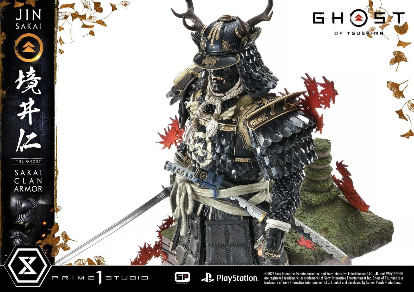 PRIME 1 STUDIO GHOST OF TSUSHIMA JIN SAKAI UPMGHOT-02 - Anotoys Collectibles