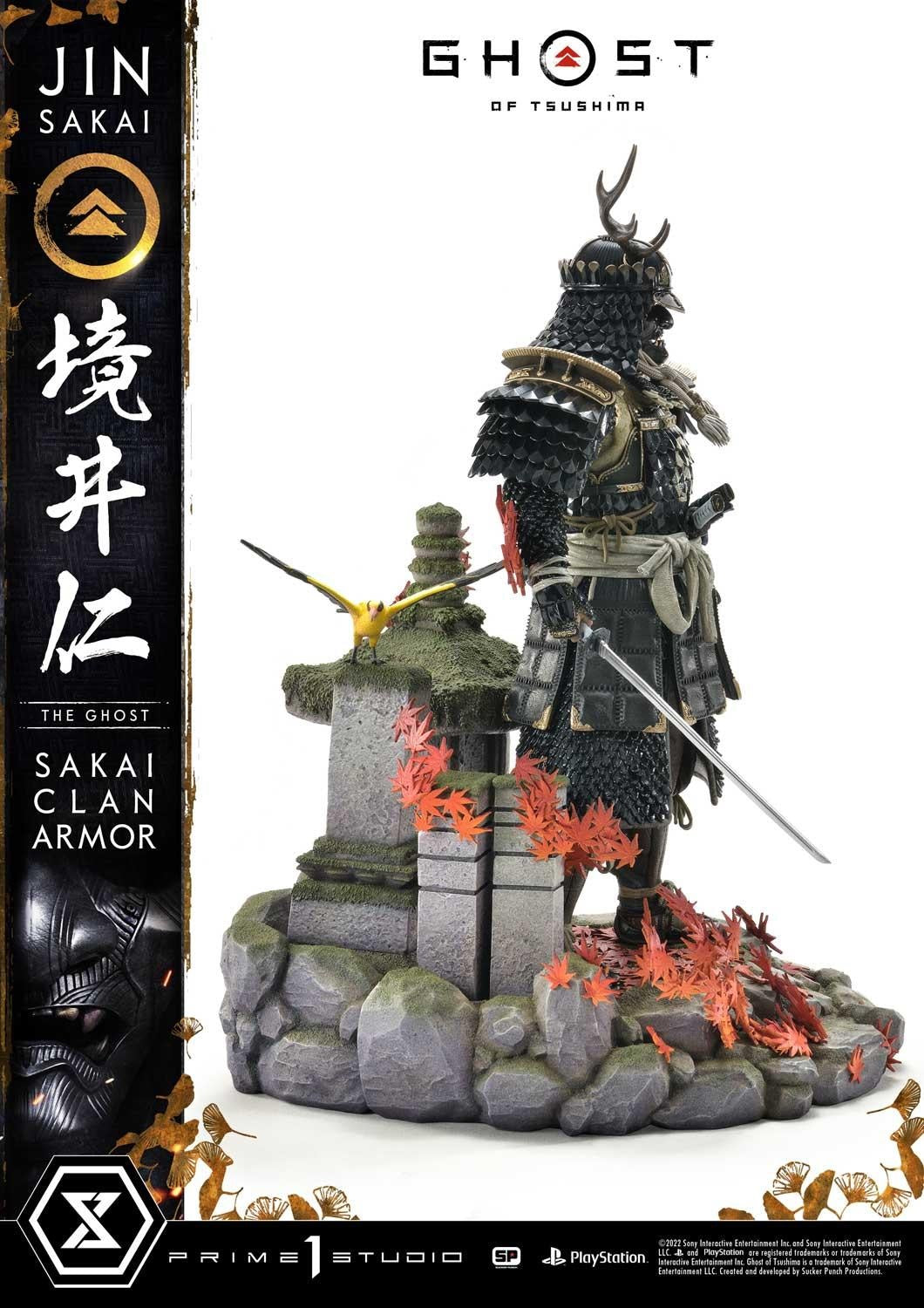 PRIME 1 STUDIO GHOST OF TSUSHIMA JIN SAKAI UPMGHOT-02 - Anotoys Collectibles