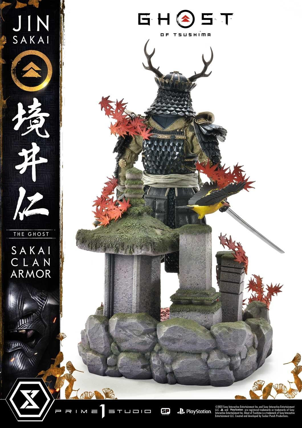 PRIME 1 STUDIO GHOST OF TSUSHIMA JIN SAKAI UPMGHOT-02 - Anotoys Collectibles