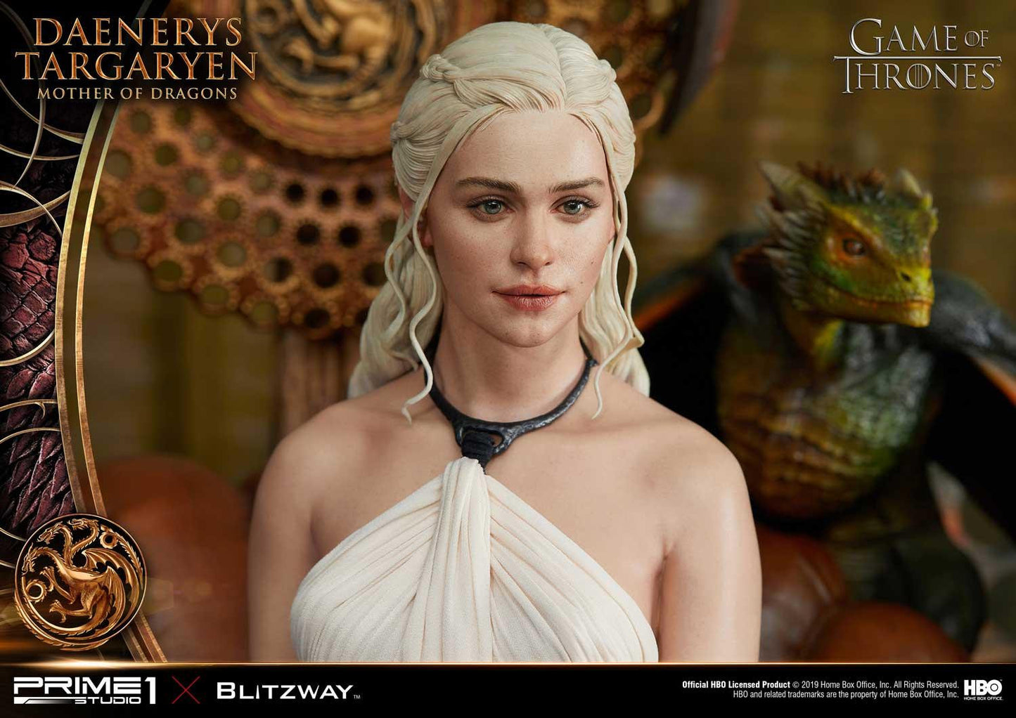 PRIME 1 STUDIO GAME OF THRONES DAENERYS 1/4 - UPMGOT-01